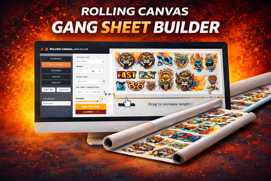 Rolling Canvas Gang Sheet Builder